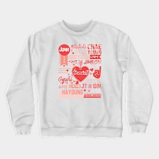 Fromis_9 Collage Crewneck Sweatshirt